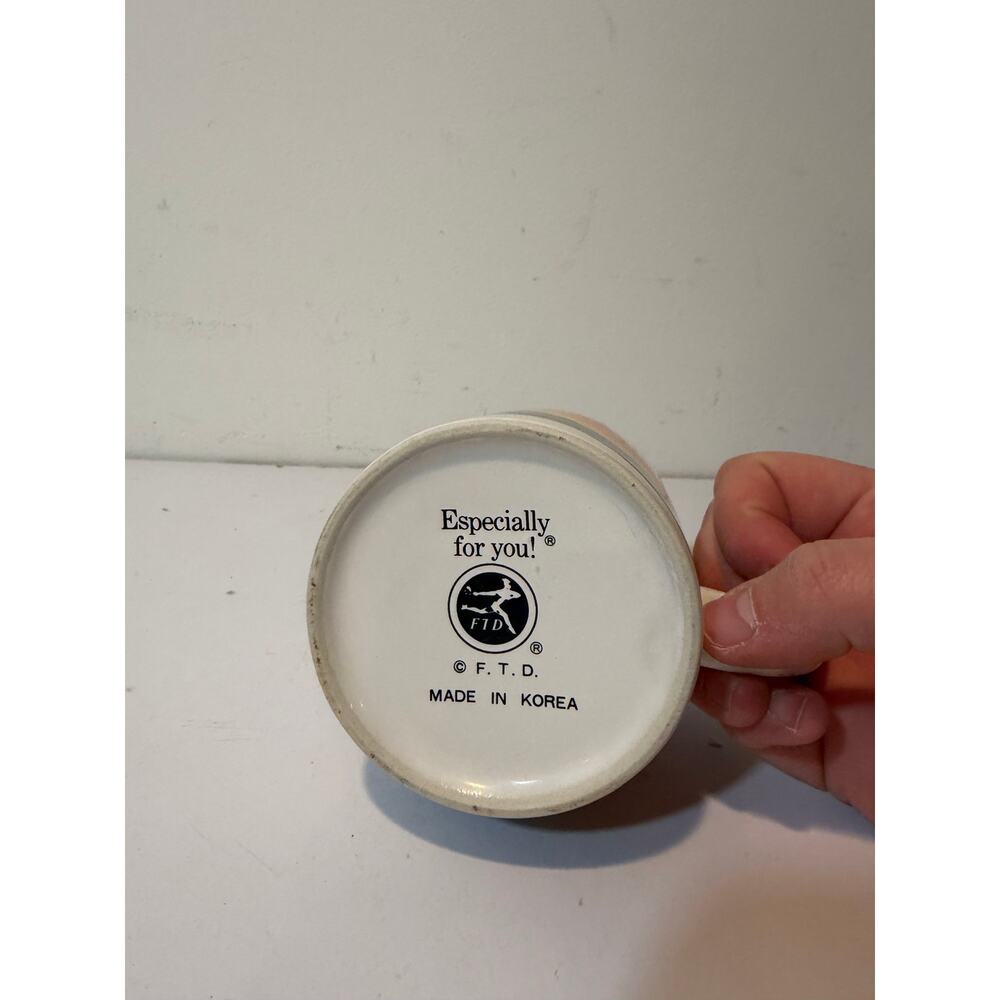 FTD Rainbow Coffee Mug Vintage 80s FTDA Korea Cup Stranger Things One Direction - Picture 3 of 6